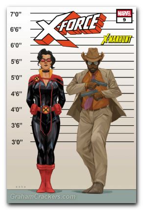 X-Force #9 (2024) noto connecting x-manhunt variant