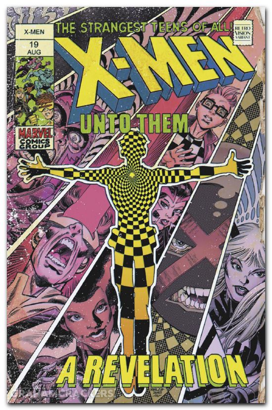 X-Men #19 (2024) koblish retrovision variant