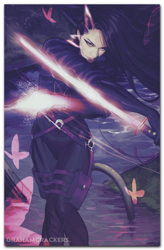 X-Men #22 (2024) swaby psylocke virgin variant