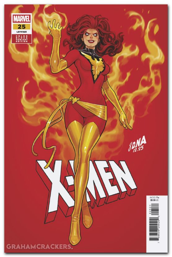 X-Men #25 (2024) nakayama color block red variant