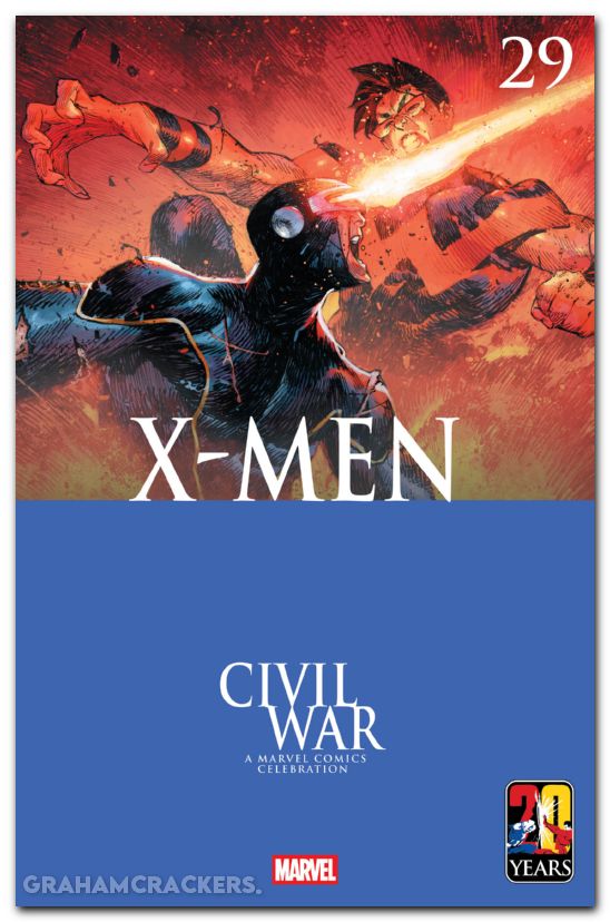 X-Men #29 (2024) ruan civil war celebration variant