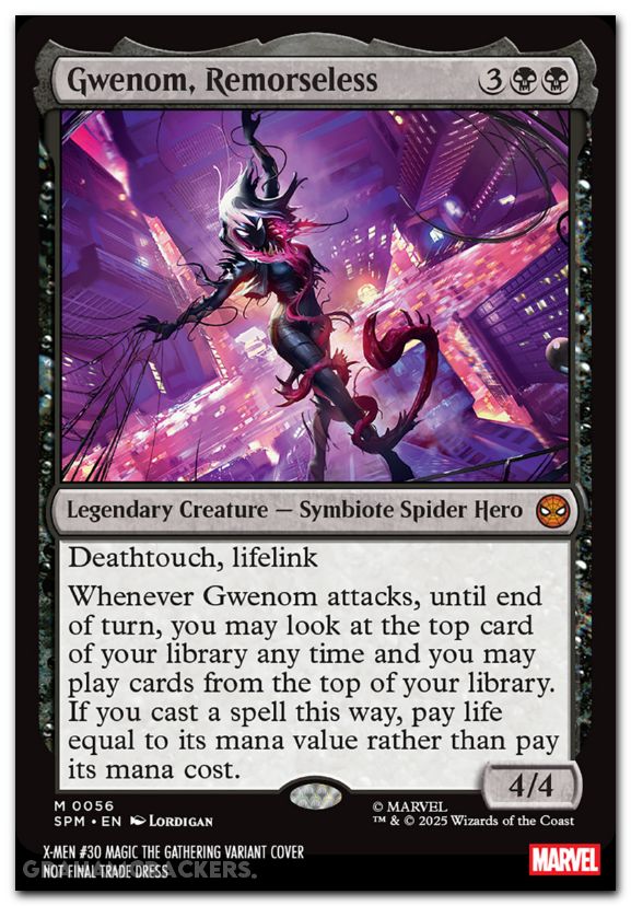 X-Men #30 (2024) lordigan magic the gathering variant
