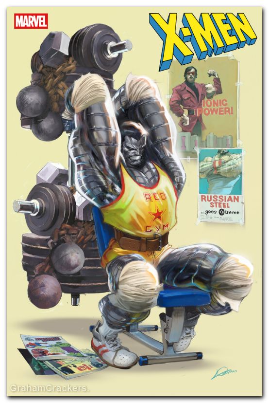 X-Men #34 (2024) lozano 80s colossus variant