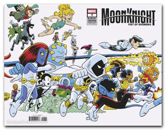 Moon Knight Fist Of Khonshu #7 (2024) giarrusso marvel universe connecting variant