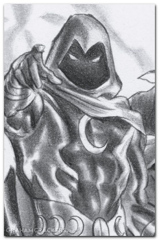Moon Knight Fist Of Khonshu #8 (2024) ross timeless virgin sketch variant