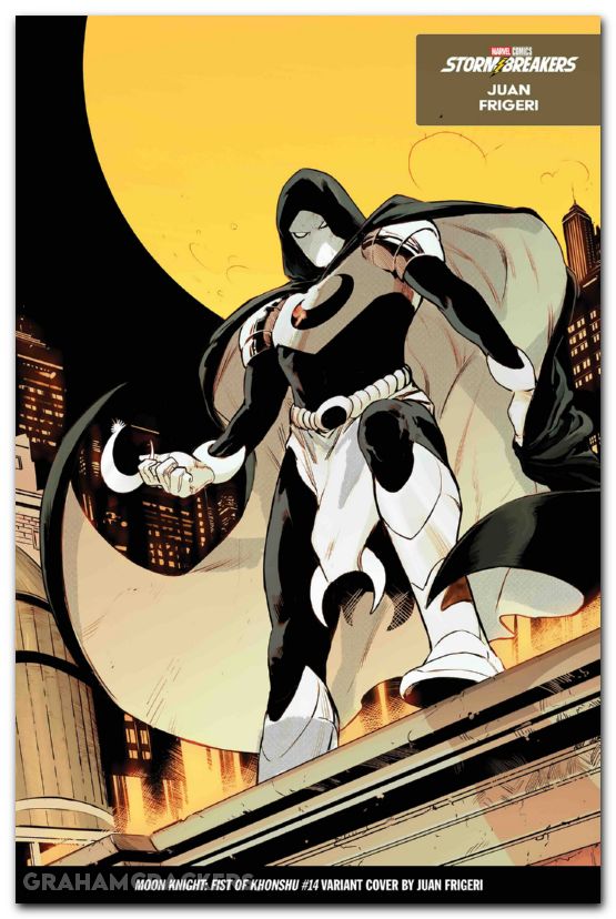 Moon Knight Fist Of Khonshu #14 (2024) frigeri from the chaos a costume variant