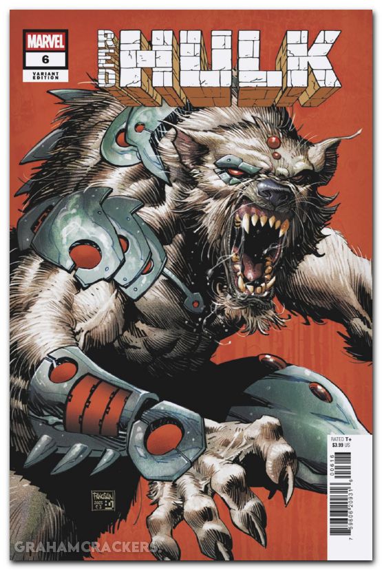Red Hulk #6 (2025) panosian variant