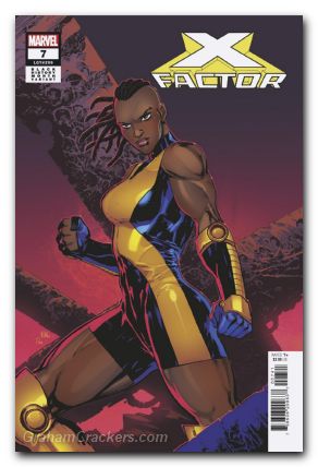 X-Factor #7 (2024) lashley black history month variant
