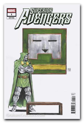 Superior Avengers #1 (2025) cassara gallery variant