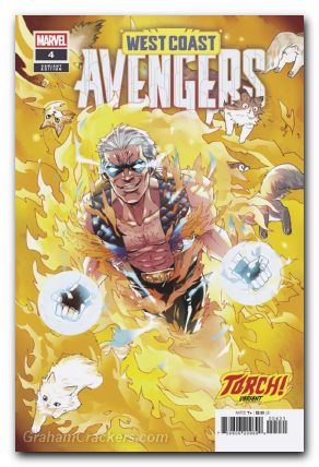 West Coast Avengers #4 (2024) fuji torch variant