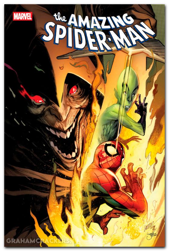 Amazing Spider-Man #4 (2025) larraz impossible man pop up variant