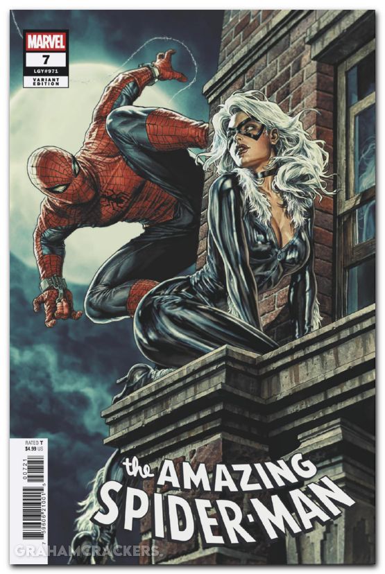 Amazing Spider-Man #7 (2025) bermejo black cat variant
