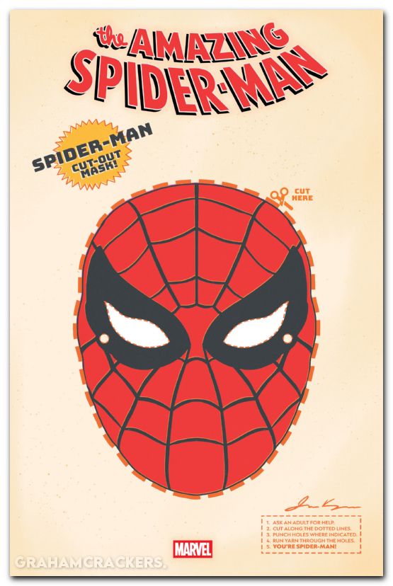 Amazing Spider-Man #11 (2025) retro halloween mask variant