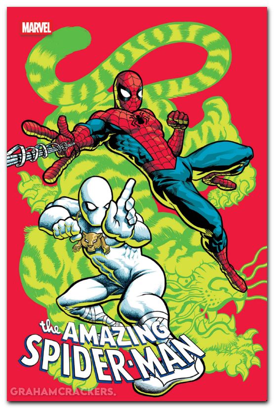 Amazing Spider-Man #13 (2025) gonzo white tiger team up variant