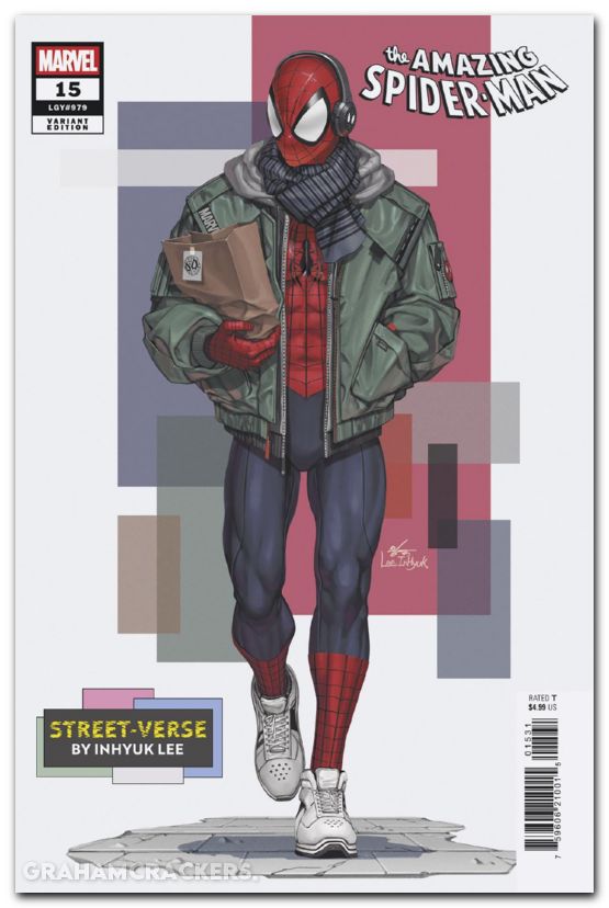 Amazing Spider-Man #15 (2025) lee street-verse variant