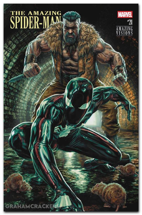 Amazing Spider-Man #21 (2025) bermejo amazing visions variant