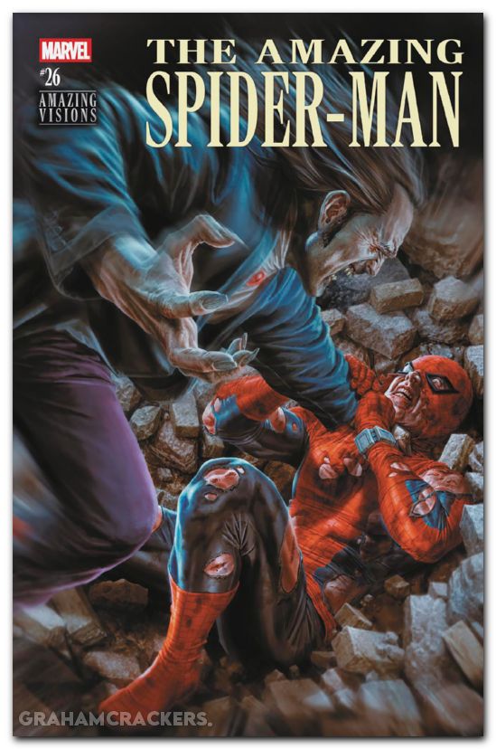 Amazing Spider-Man #26 (2025) bermejo amazing visions variant