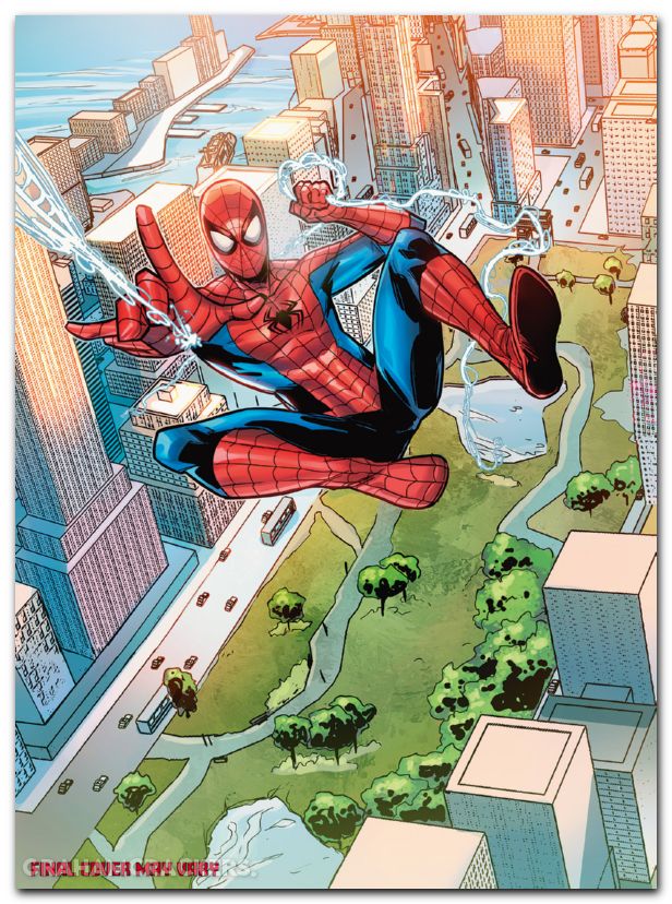 Amazing Spider-Man #28 (2025) ingranata magic the gathering virgin variant