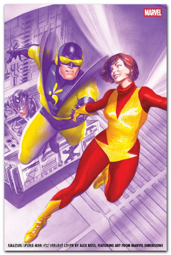 Amazing Spider-Man #32 (2025) ross marvel dimensions variant
