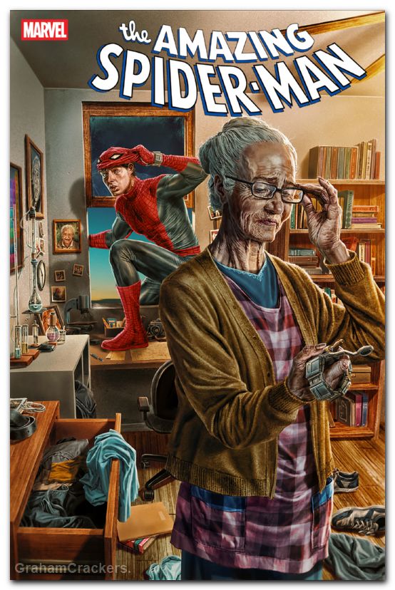 Amazing Spider-Man #35 (2025) bermejo amazing visions variant