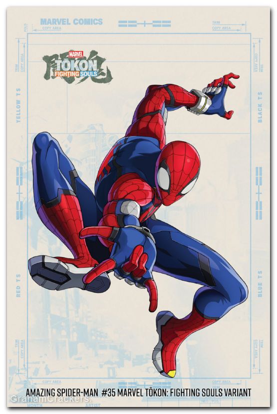 Amazing Spider-Man #35 (2025) marvel tokon fighting souls variant