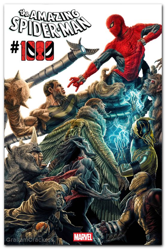 Amazing Spider-Man #1000 (2025) bermejo amazing visions variant