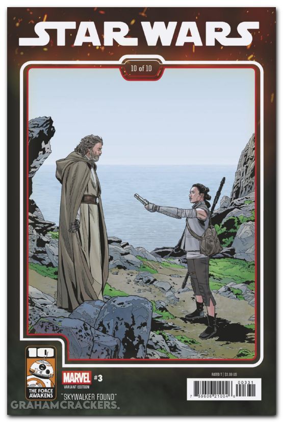 Star Wars #3 (2025) sprouse force awakens 10th anniversary variant