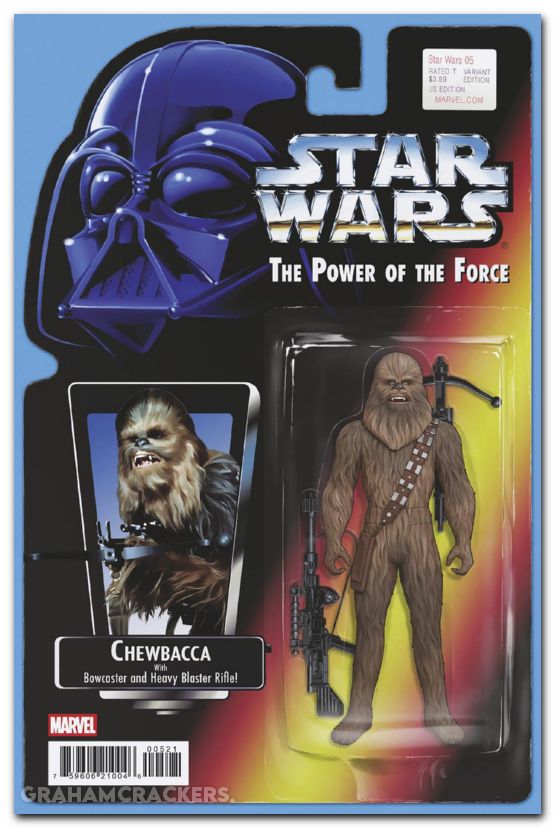 Star Wars #5 (2025) christopher action figure variant