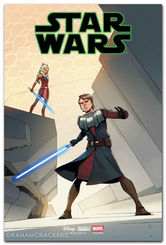 Star Wars #6 (2025) bengal ahsoka and anakin jedi knights variant