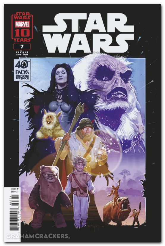 Star Wars #7 (2025) gist battle for endor 40th anniversary variant