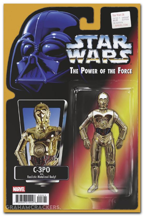 Star Wars #8 (2025) christopher action figure variant