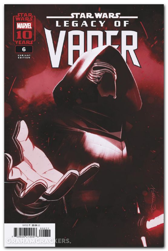 Star Wars Legacy Of Vader #6 (2025) di meo variant