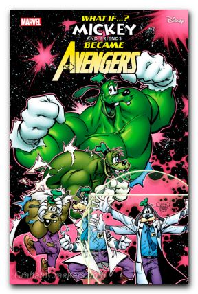 What If Mickey And Friends Became The Avengers #1 (2025) kubert variant