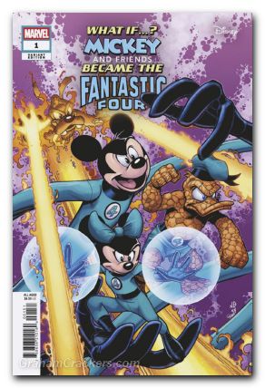 What If Mickey And Friends Became The Fantastic Four #1 (2025) bradshaw variant