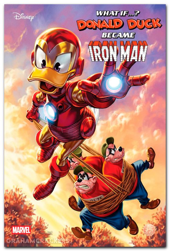 What If Donald Duck Became Iron Man #1 (2025) brooks variant