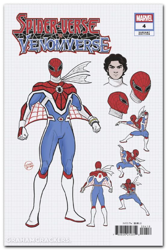 Spider-Verse Vs Venomverse #4 (2025) vecchio design variant