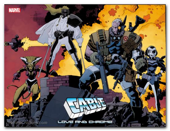 Cable Love And Chrome #1 mignola wraparound hidden gem variant