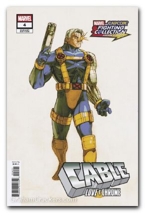 Cable Love And Chrome #4 bengus marvel vs capcom variant