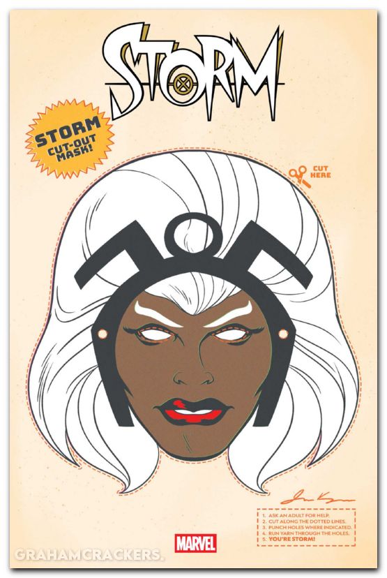 Storm #12 (2024) retro halloween mask variant