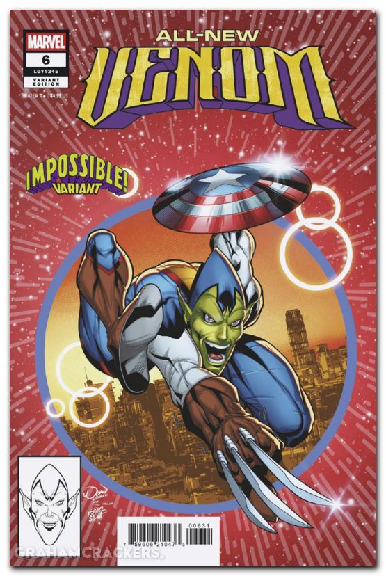 All-New Venom #6 lubera impossible variant
