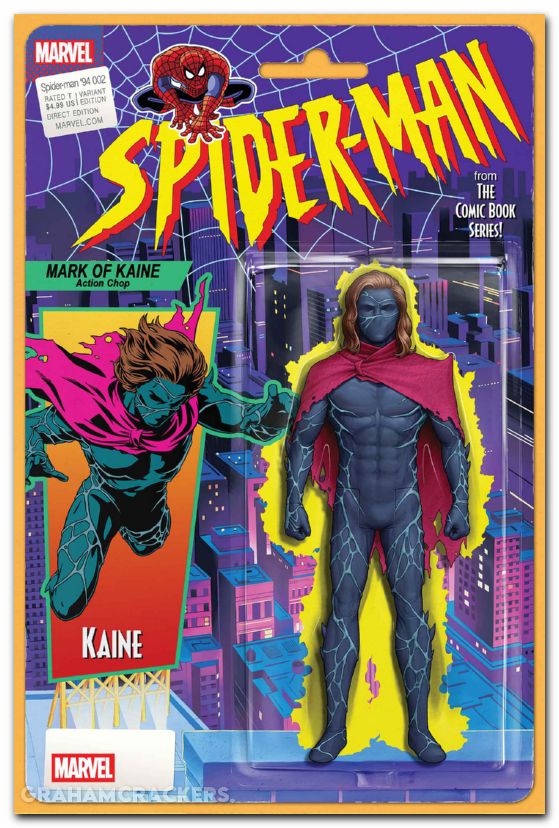 Spider-Man 94 #2 (2025) christopher action figure variant