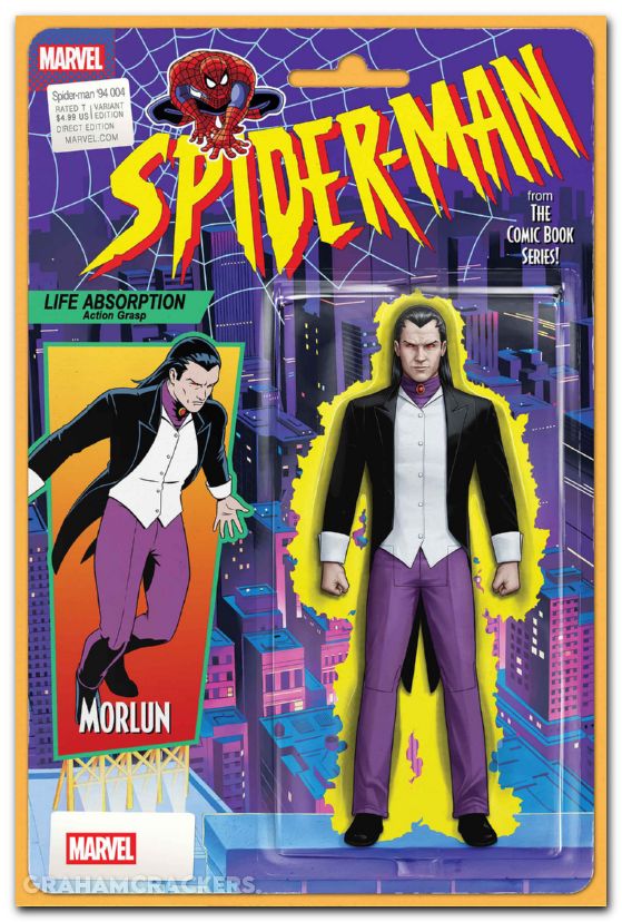 Spider-Man 94 #4 (2025) christopher action figure variant