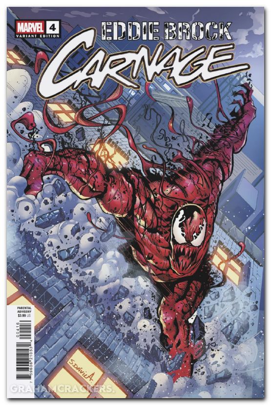 Eddie Brock Carnage #4 (2025) davila variant