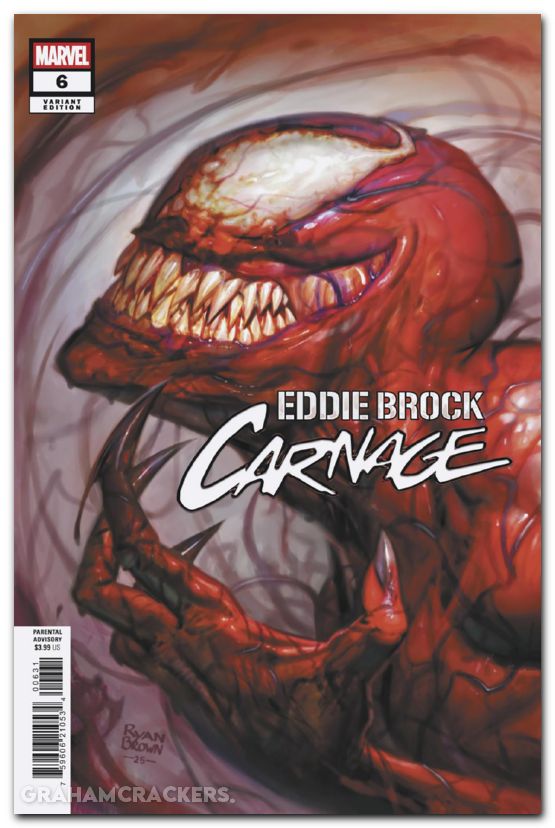 Eddie Brock Carnage #6 (2025) brown variant