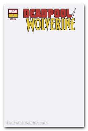 Deadpool Wolverine #1 (2025) blank cover variant