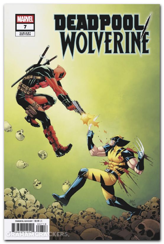 Deadpool Wolverine #7 (2025) howell variant