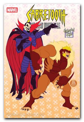 Sabretooth The Dead Dont Talk #3 (2024) brooks animated style variant