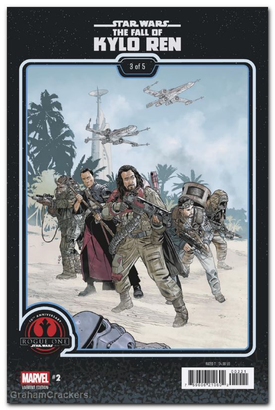 Star Wars The Fall Of Kylo Ren #2 (2026) sprouse rogue one 10th anniversary variant