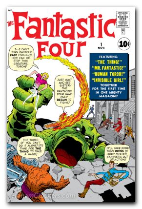 Fantastic Four #1 (1961) 2024 facsimile edition foil variant