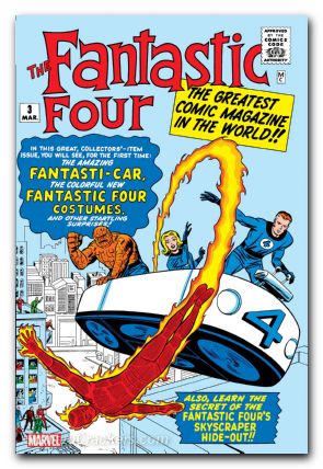 Fantastic Four #3 (1961) 2025 facsimile edition foil variant